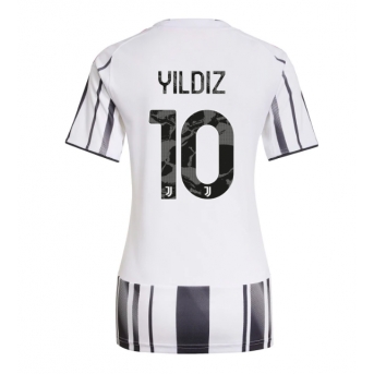 Billige Fotballdrakt Juventus Kenan Yildiz #10 Replika Hjemmedrakt Dame 2025-26 Kortermet